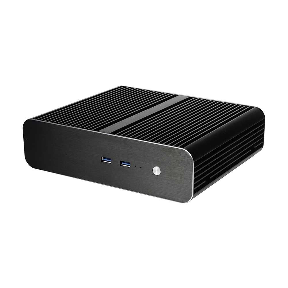 Akasa Euler i3 8100 ITX 16GB RAM 512GB SSD fanless cichy mini komputer