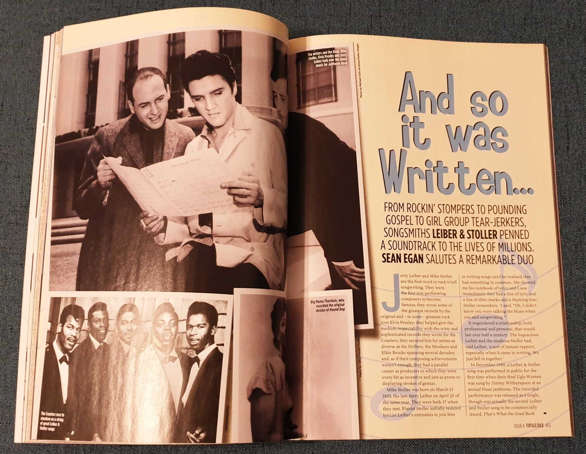 Vintage Rock Magazine 2012 - Jery Lee Lewis, Elvis, Orbison