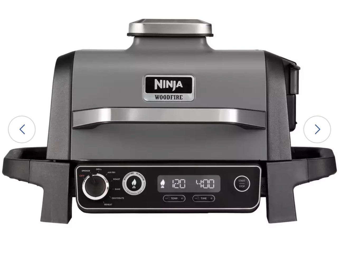 Ninja Woodfire Electric BBQ Grill &Smoker/Гриль-барбекю/Фритюрниця/New