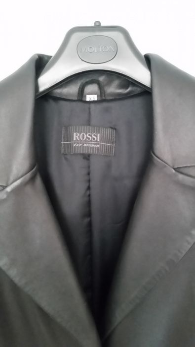 Płaszcz skórzany firmy ROSSI rozm.M