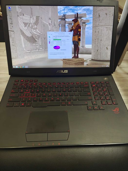 Laptop gamingowy Asus ROG g751J gtx980m i7-4860HQ 8gb Ram 256GB SSD