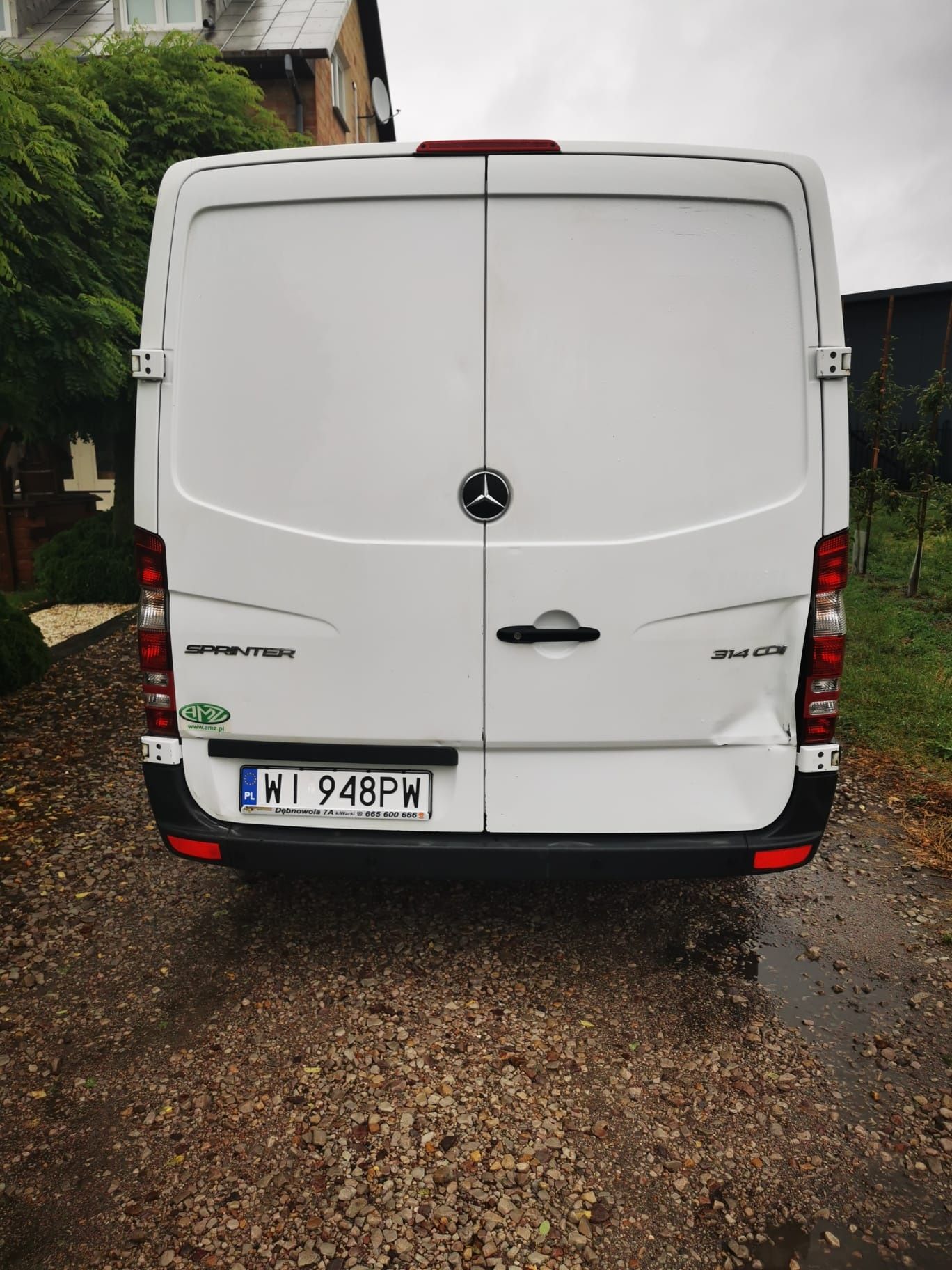 Mercedes Sprinter 2018r, salon Polska, 4 osobowy.