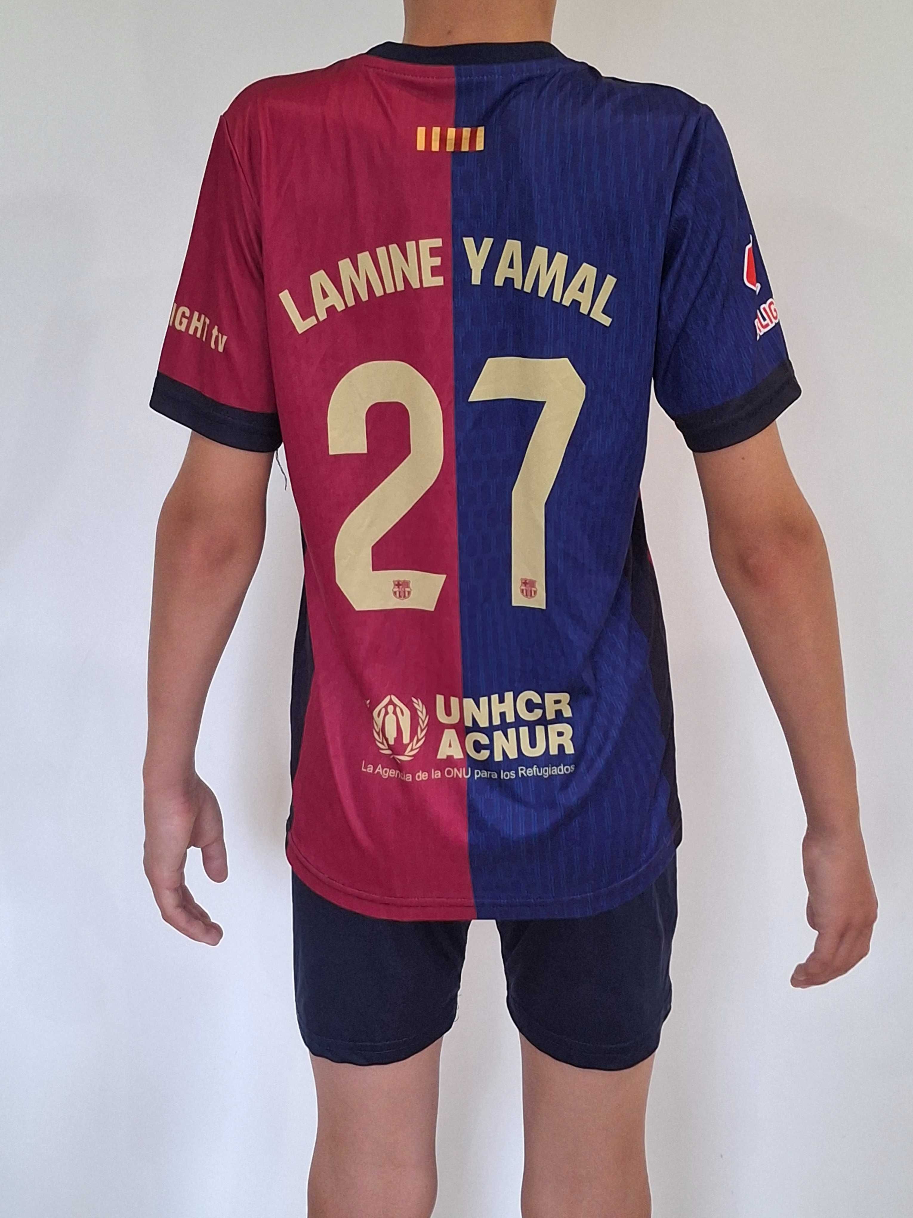 Koszulka Stroj piłkarski Nike FC Barcelona Lamine Yamal rozmiar 152