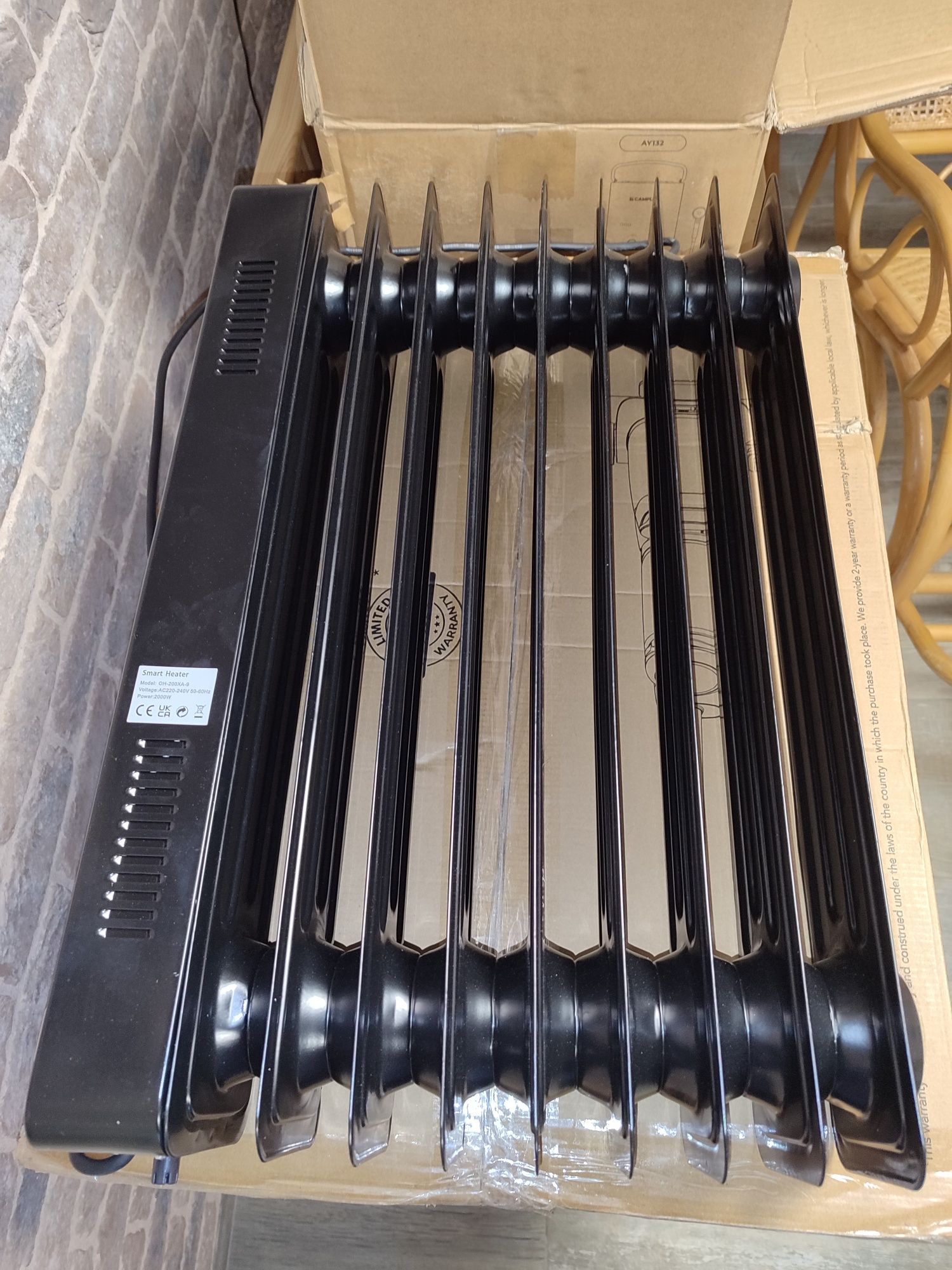 Масляный обогреватель Smart Heater OH-200XA-9, 2000W. Германия.