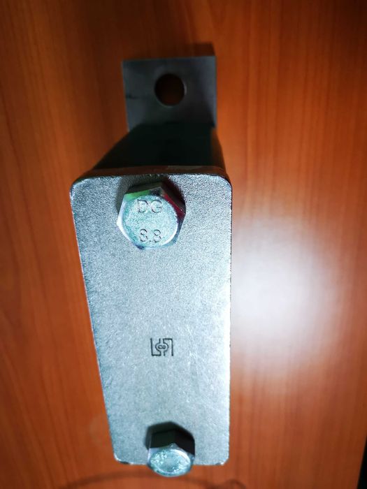 Uchwyt do rur hydraulicznych 114,3 Stal Nierdzewna - Nowy