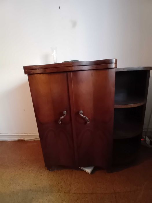 Móvel  de antiga maquina da costura