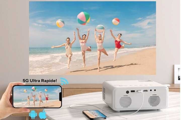 Projektor Full HD 1080P 2.4 / 5G Hz RZUTNIK LED-okazja tanio !