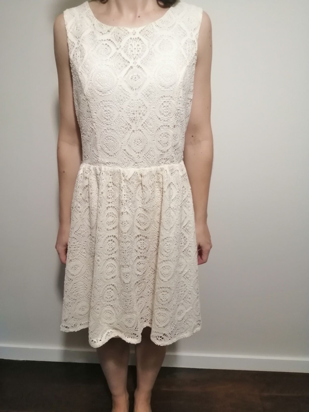 Vestido branco Molly Bracken S