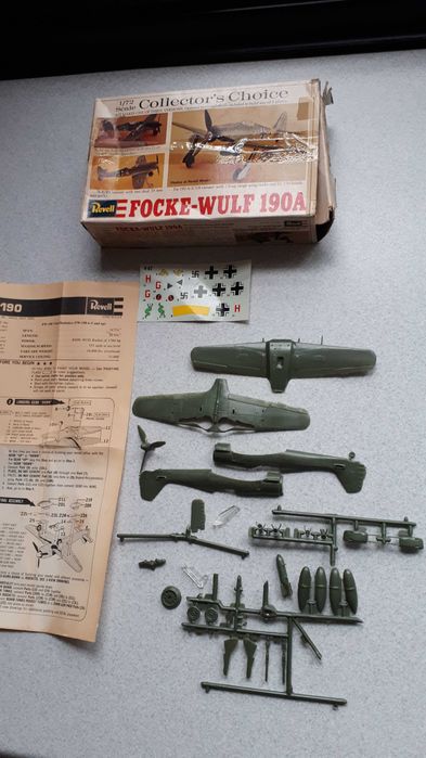 model samolotu Focke - Wulf 190A - 1:72 Rewell