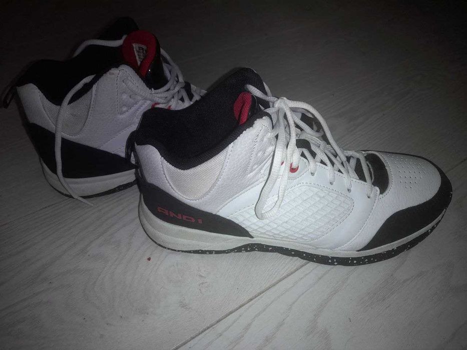Кросівки AND1 basketball shoes, біло чорно червоне