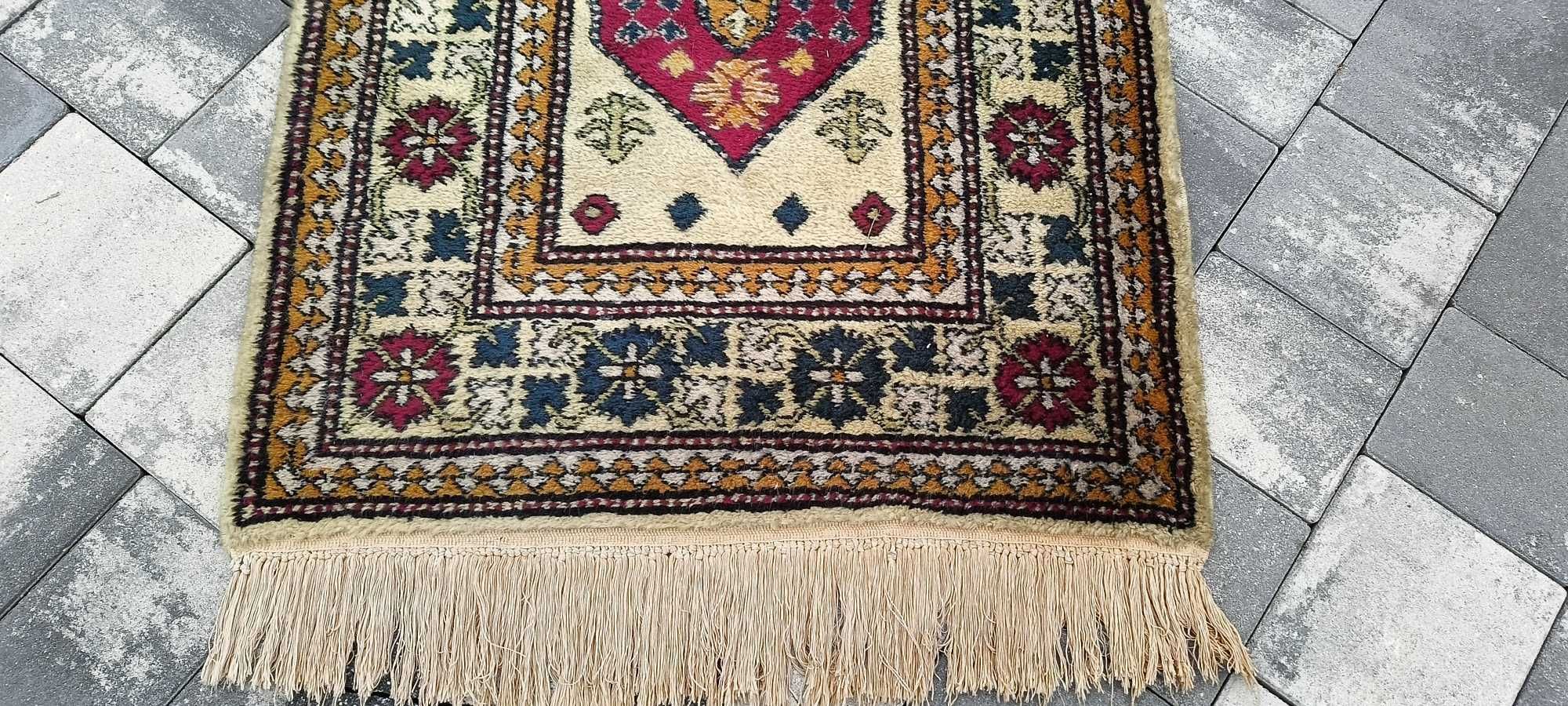 Perski dywan wełniany chodnik 283 x 77 cm wełna chodnik