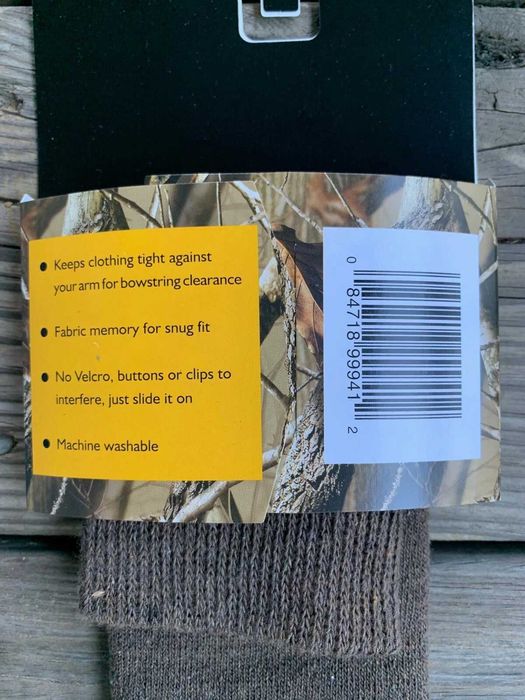 Protetores de braço Realtree EZ, adequados para caça com