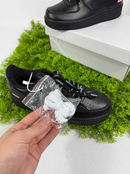 Nike Air Force x Supreme найк аір форс супрім чорні
