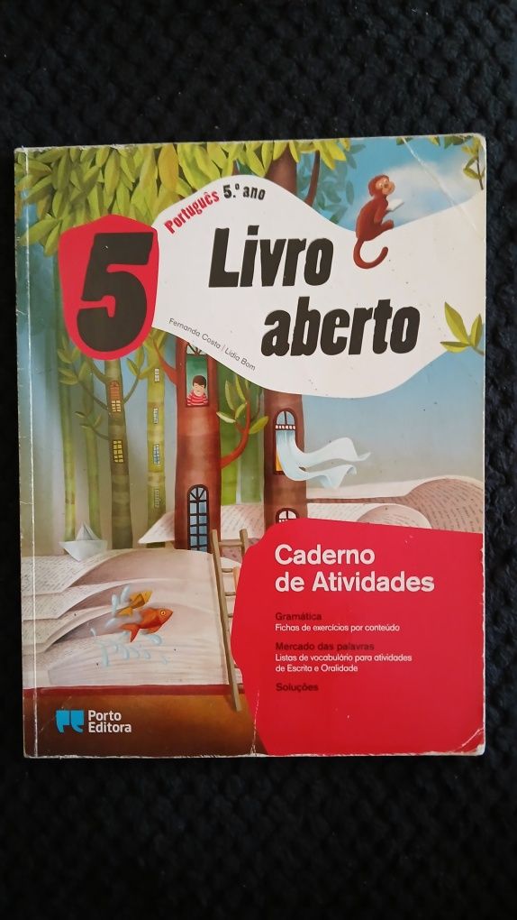 Caderno de atividades português ano