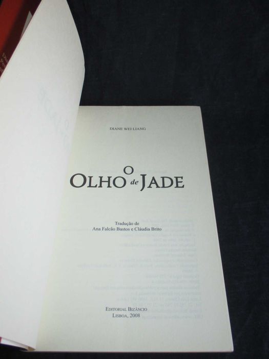 Livro O Olho de Jade Diane Wei Liang