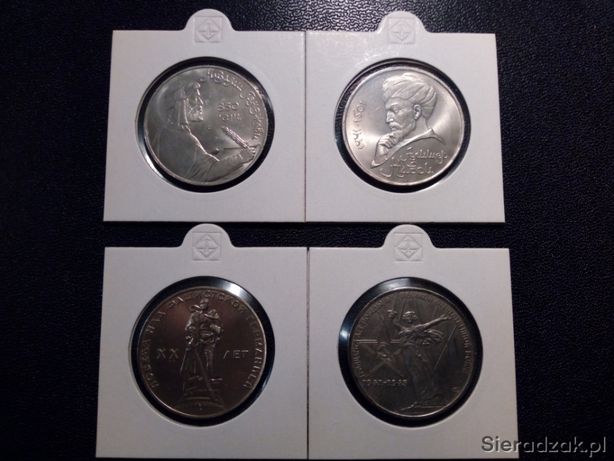 4 monety 1 rublowe Rubel / Ruble / Rosja