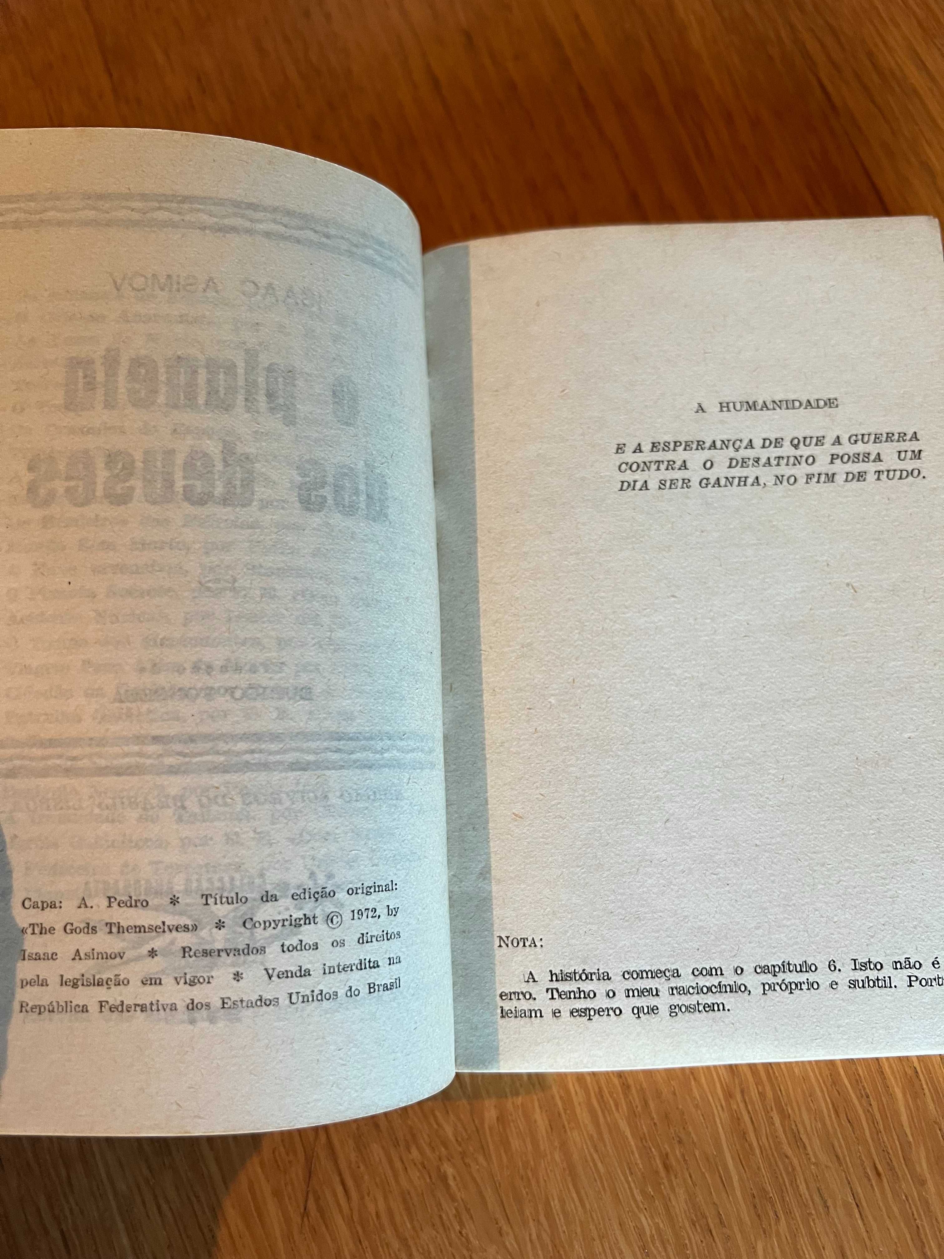 O PLANETA DOS DEUSES     Isaac Asimov      Argonauta 277