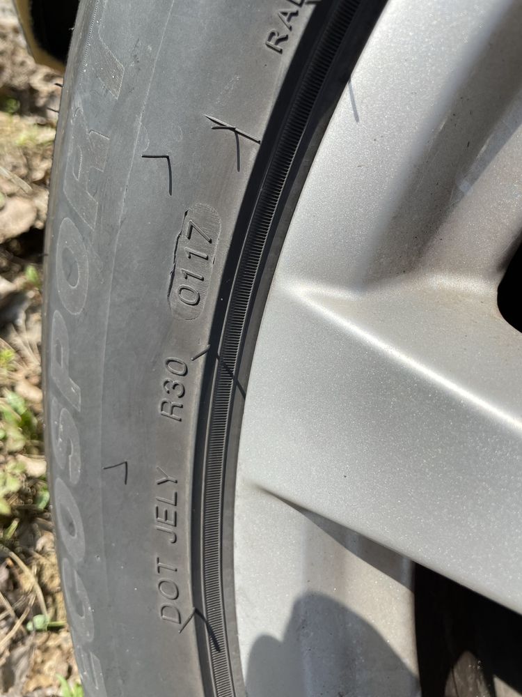 Felgi aluminiowe z oponami 255/55/18 mercedes r klasa w251  5x112 et40