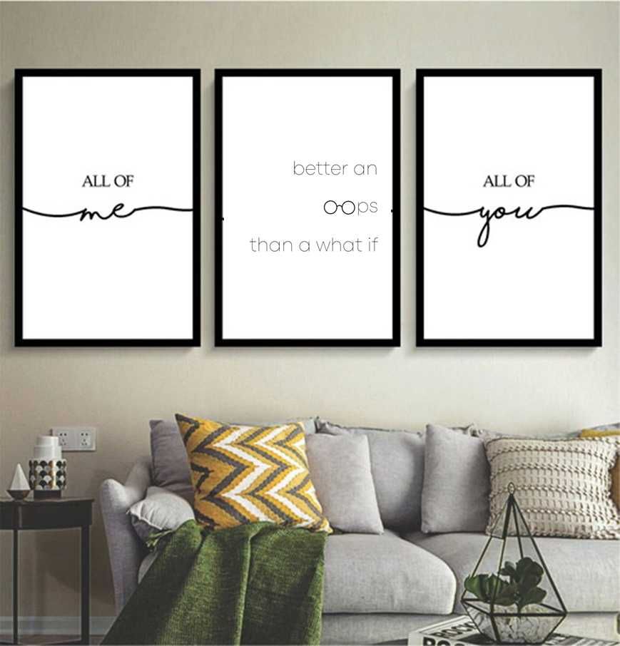 Quadro poster canva