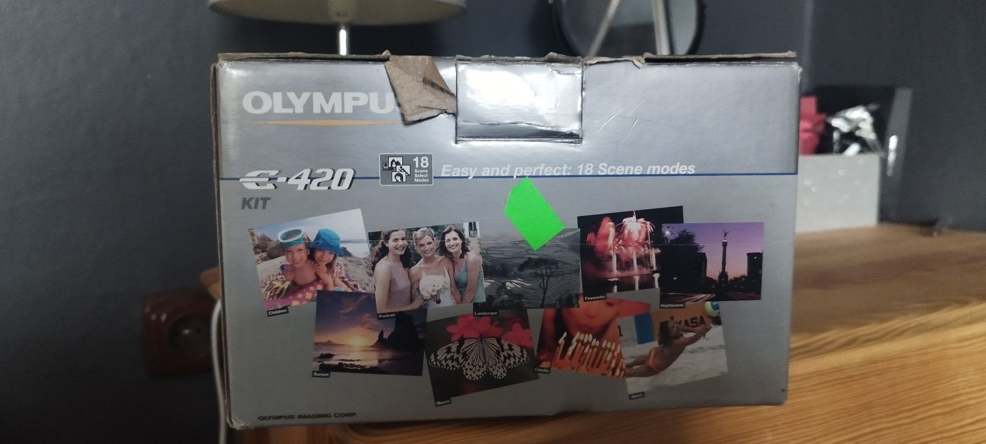 Olympus e420 kit 10mp