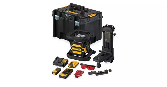 OKAZJA!!! DeWALT DCE080D1RS Aku laser obrotowy z wiązką czerwoną, 18V