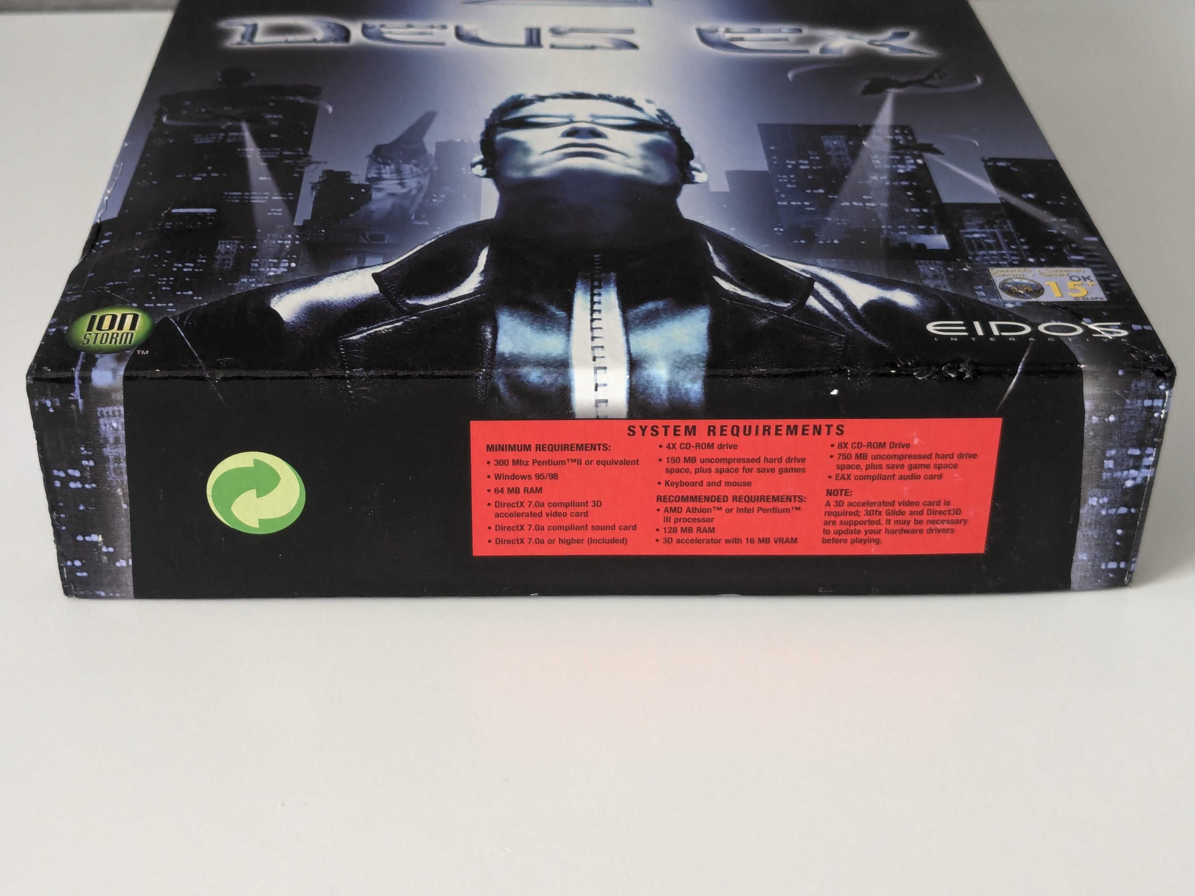 Gra DEUS EX Big Box PC CD ENG 2000 r.