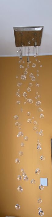 Candeeiro de tecto de Cristal