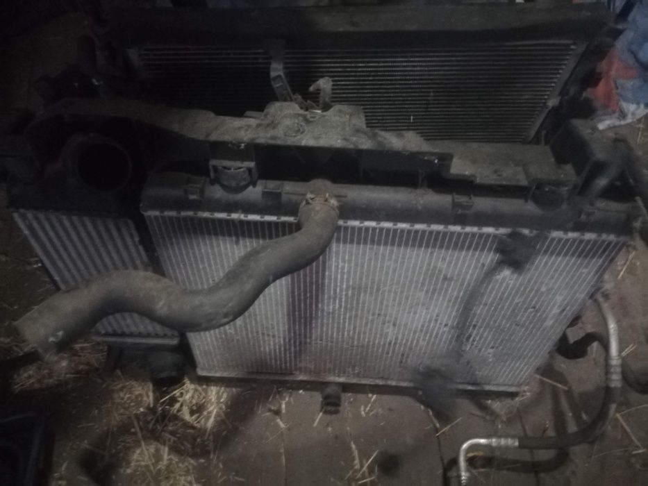 Chłodnica wody,klimy,intercooler PEUGEOT 407 2.0 HDI