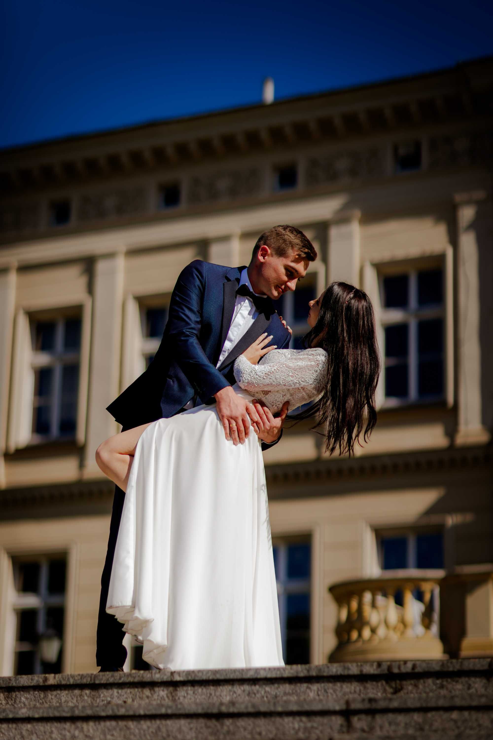 Suknia ślubna boho