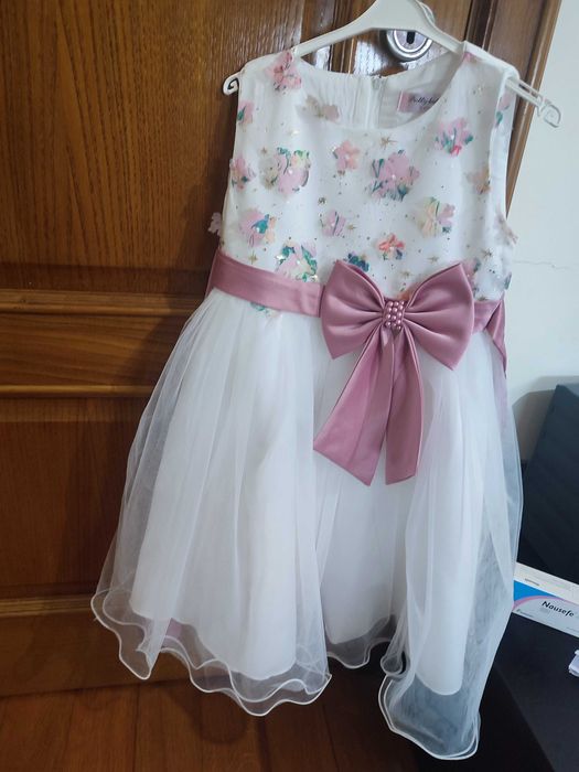 Vestido de cerimónia menina