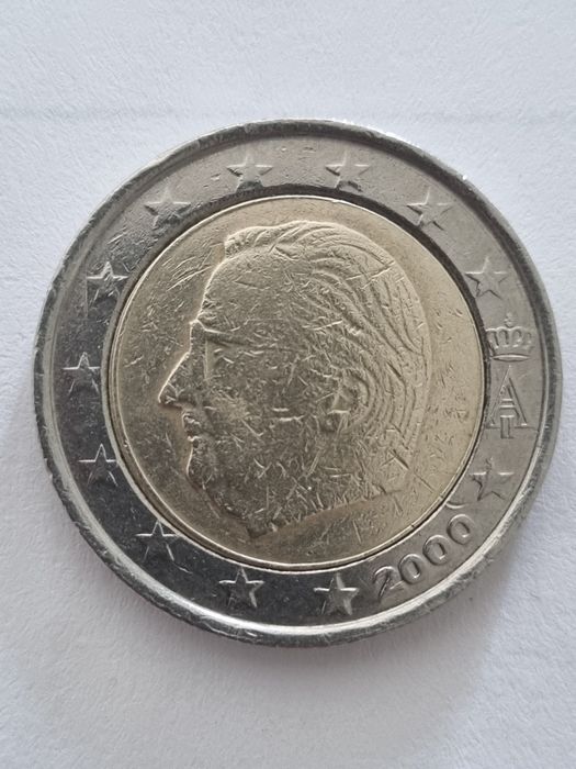 Moeda 2 euros belgica  RARA  ACEITO OFERTAS
