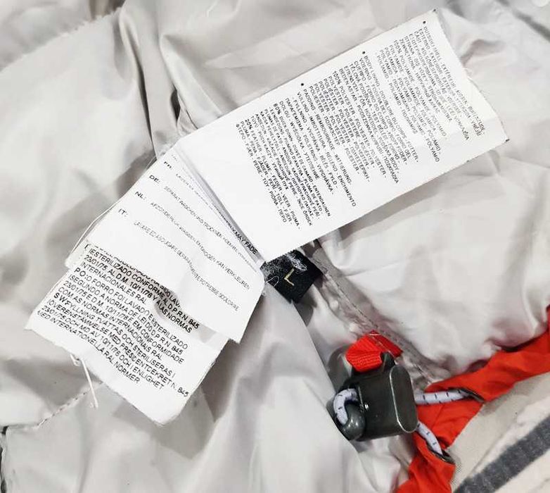 Napapijri * bezrękawnik * logo * puchowy * unikatowy * męski * L