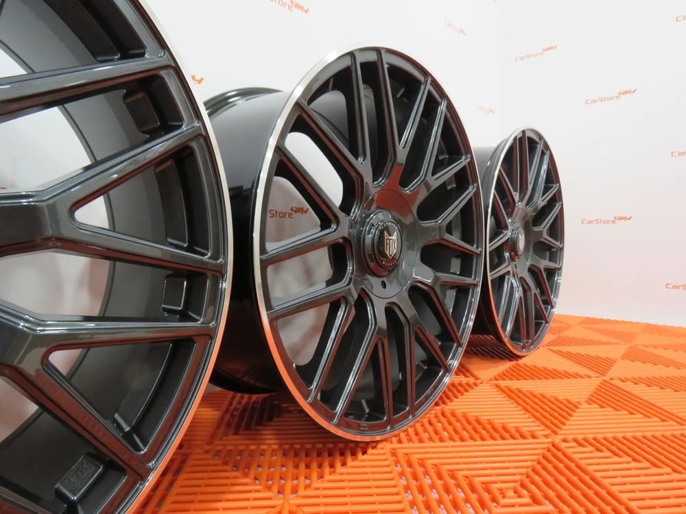 Jante Fox VR3 19'' 8j et42 + 9j et 47 5x112+5120 Carbon Grey