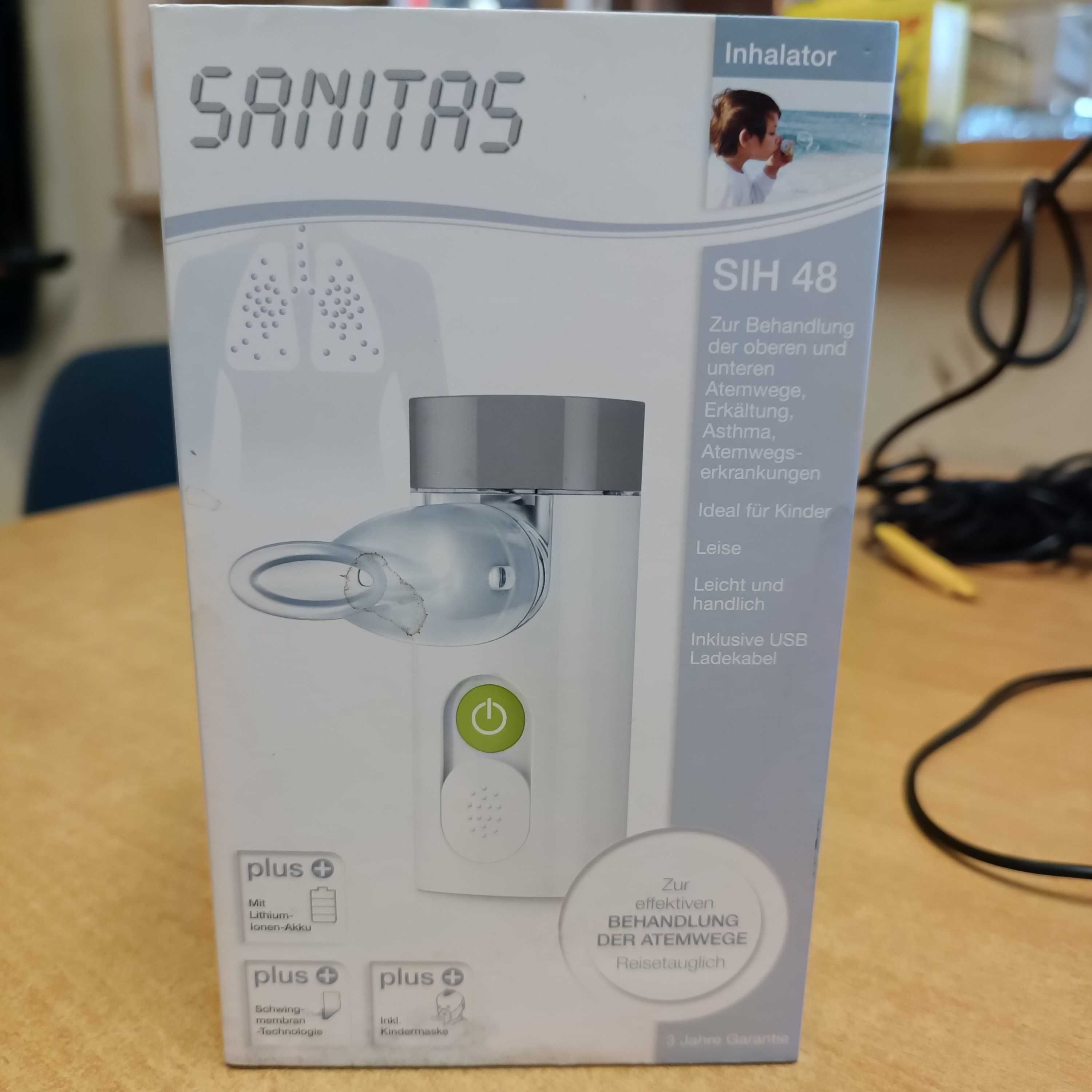 Inhalator Sanitas SiH 48 Nowy!