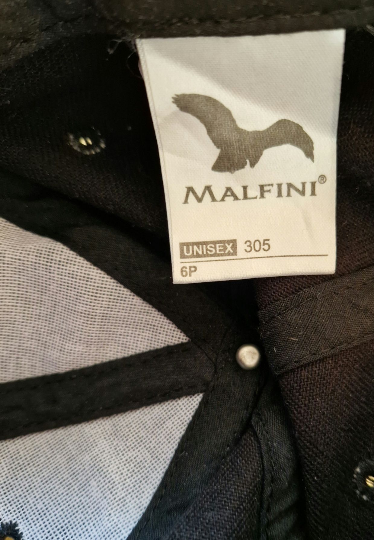 Кепка/Бейсболка MALFINI 100% cotton (чорна) Original