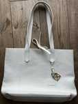 Patrizia Pepe torba shopper logo skóra naturalna oryginał