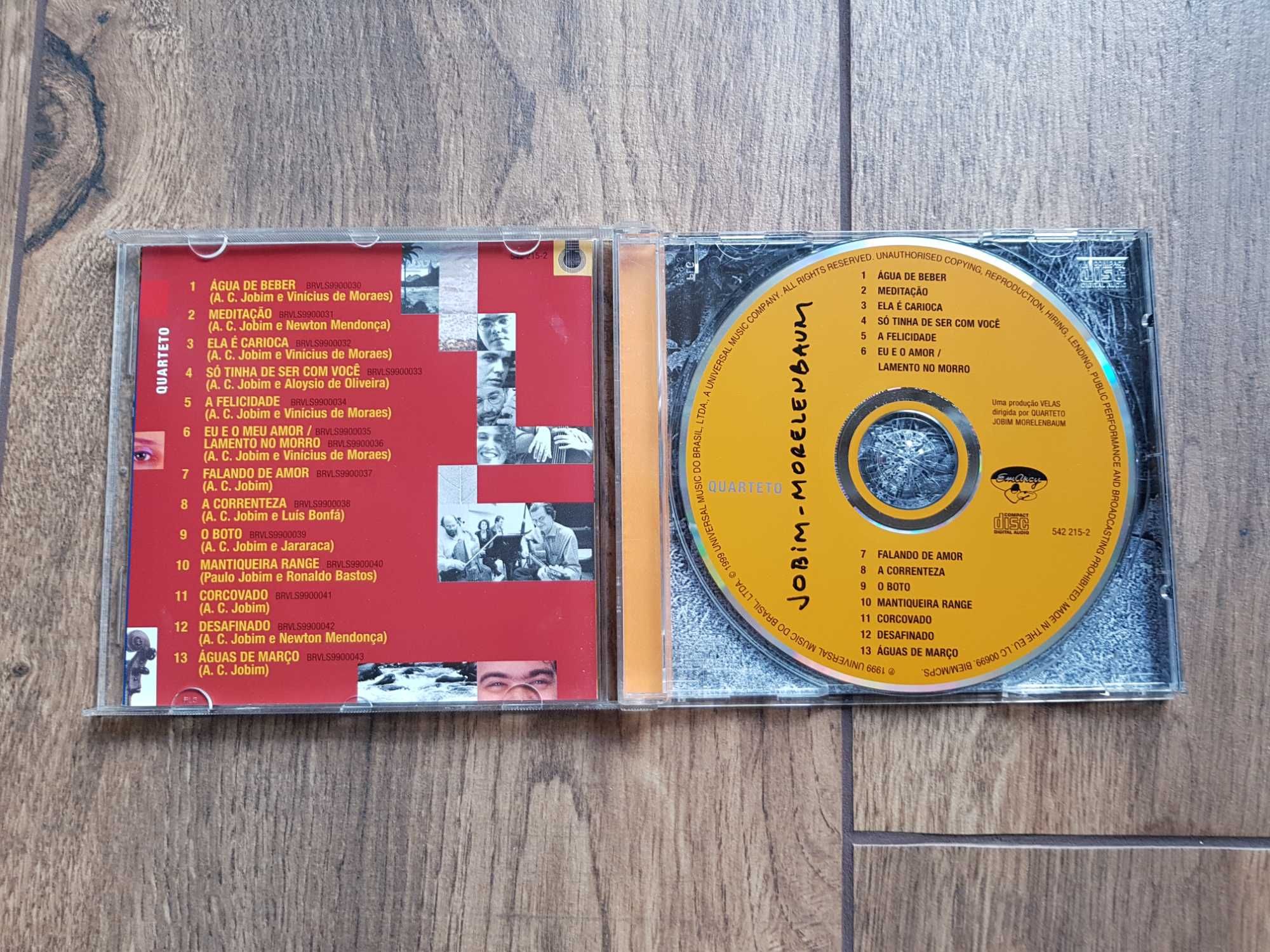 płyta CD: Jobim Morelenbaum "Quarteto"