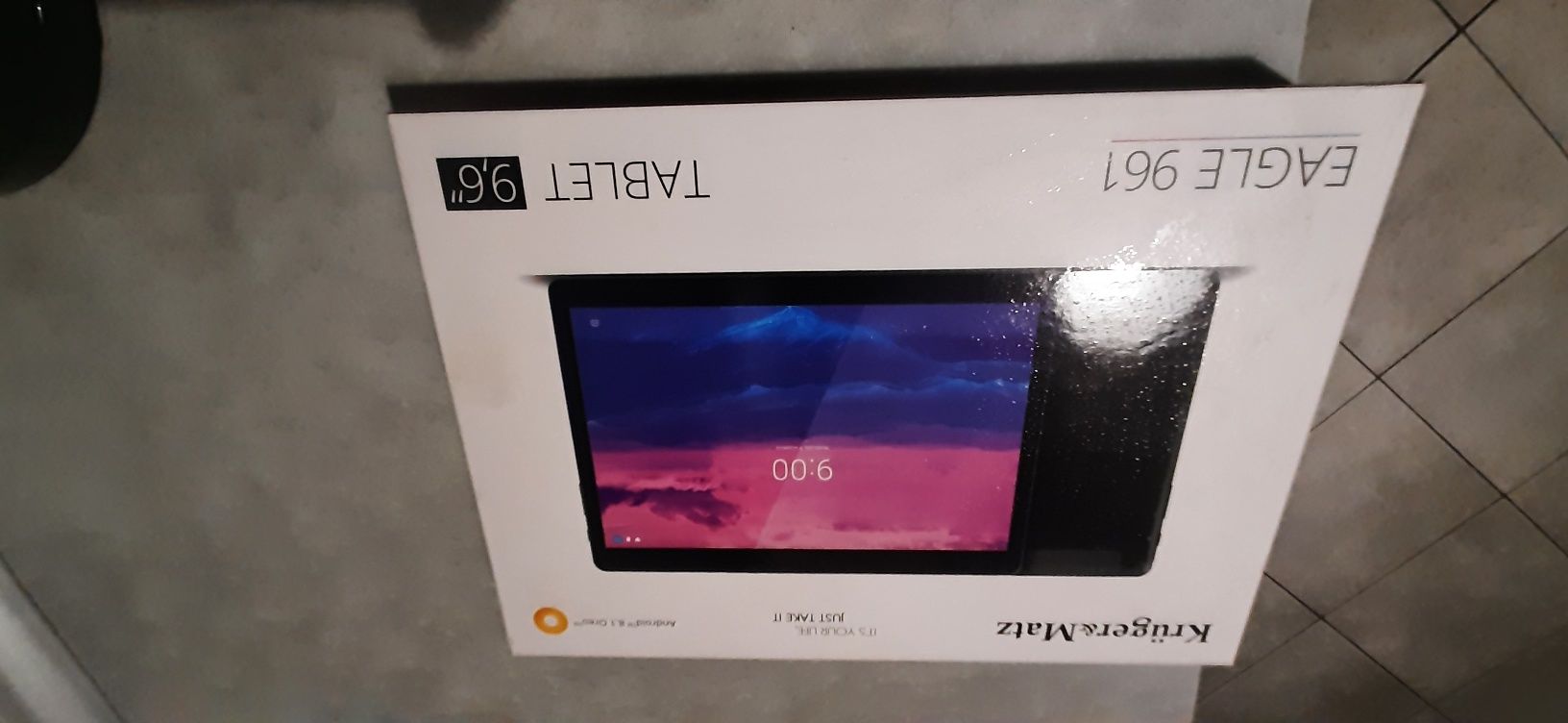 Tablet krüger&matz  nie używany
