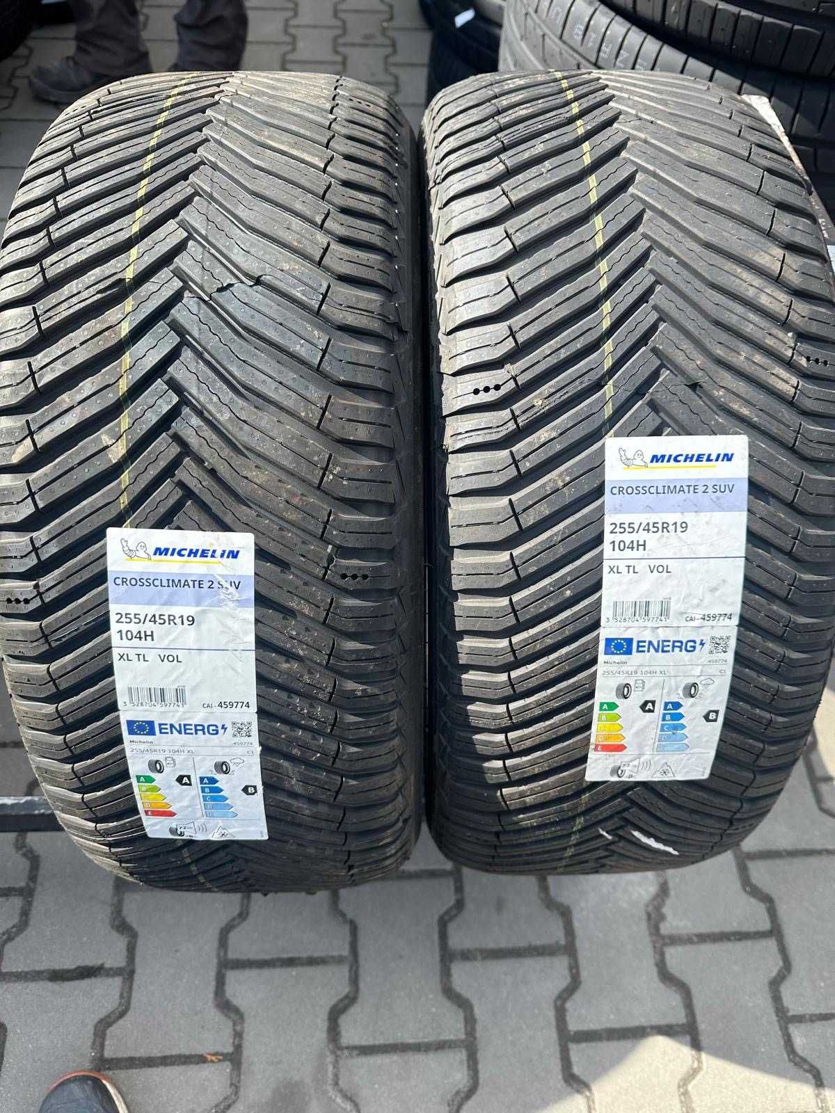 255/45R19 Michelin CrossClimate 2 SUV / para 2szt