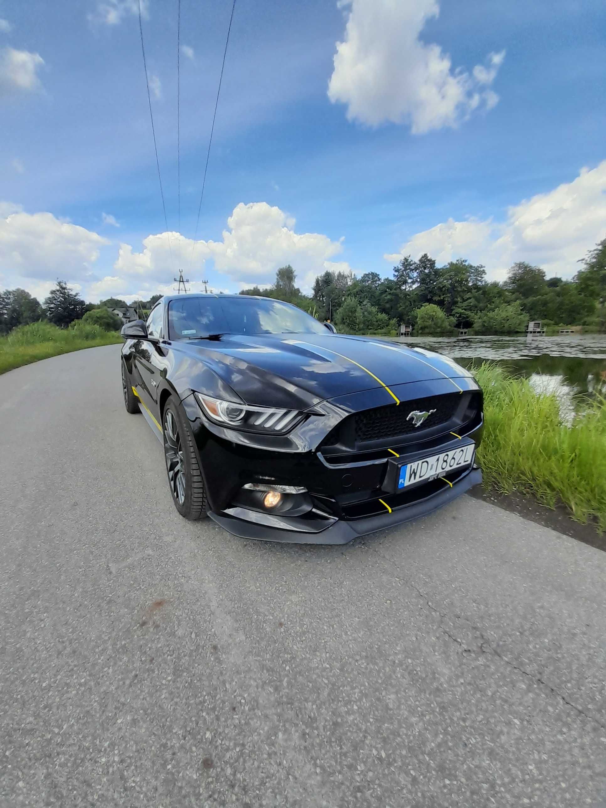 Mustang GT V8 5.0 krajowy 1-wlasciciel bezwypadkowy FV 23%