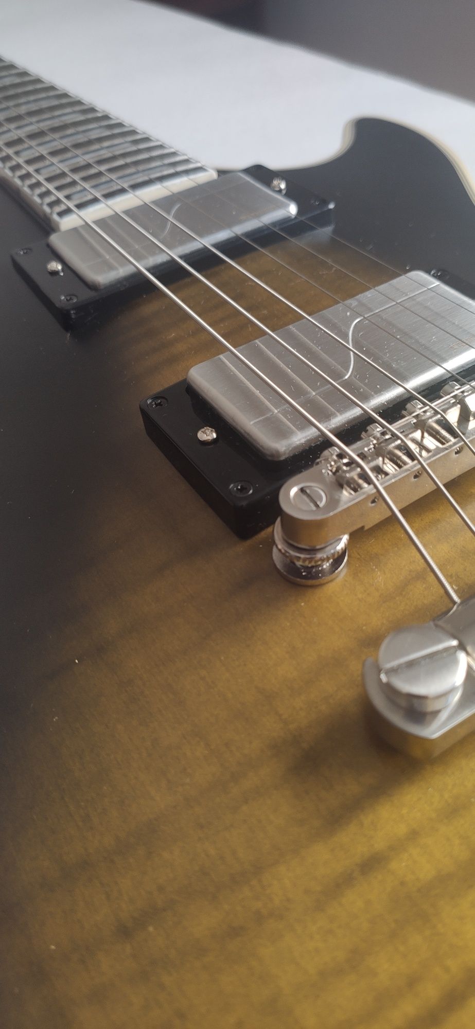 Epiphone Les Paul Prophecy Olive Tiger + case