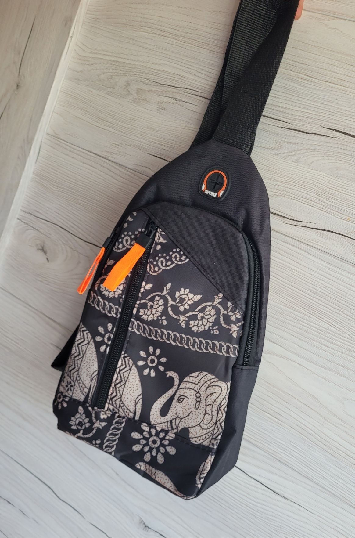 Plecak Torba na ramię klatkę piersiową Boho Etno