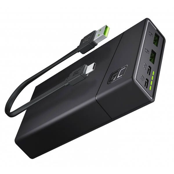 Павербанк Power Bank Green Cell 20 000 mAh