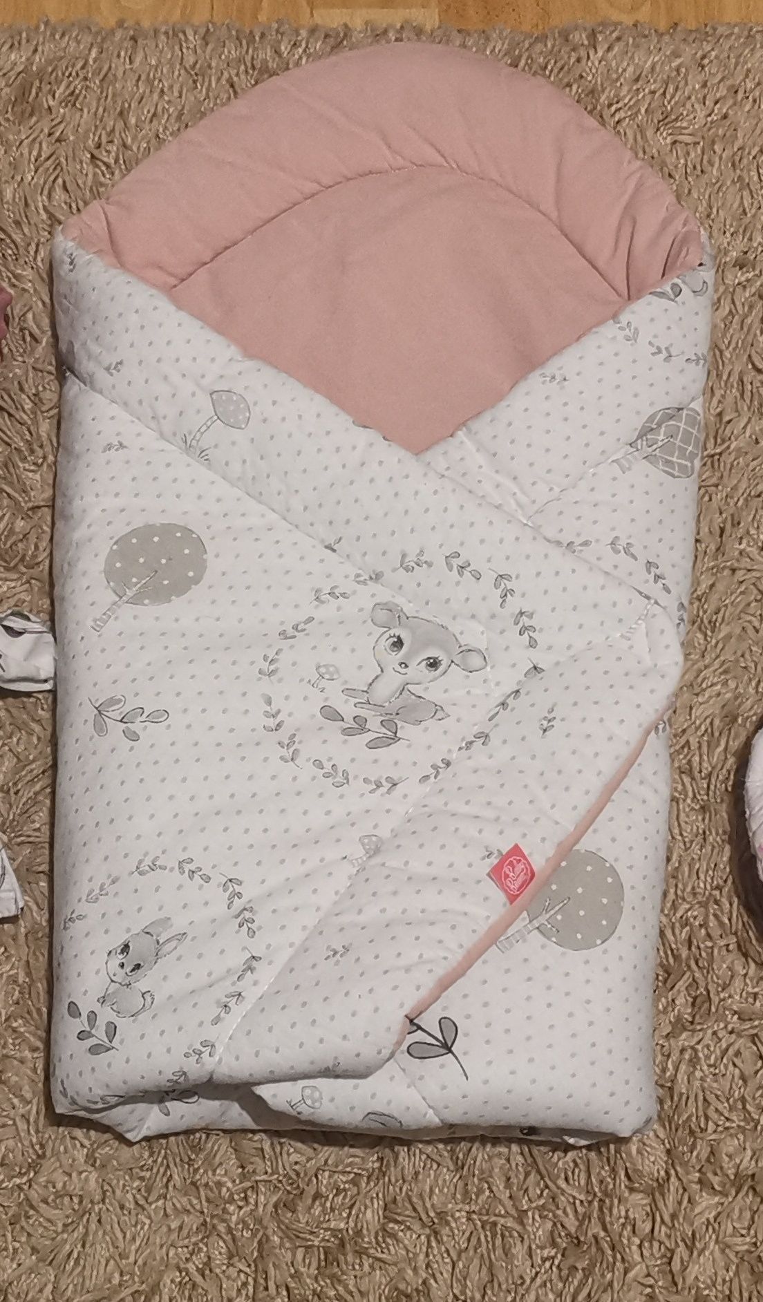 Beciki rożek  Babyboom/Minky dla noworodka