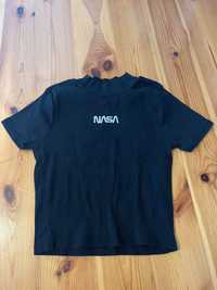 T-shirt NASA czarny