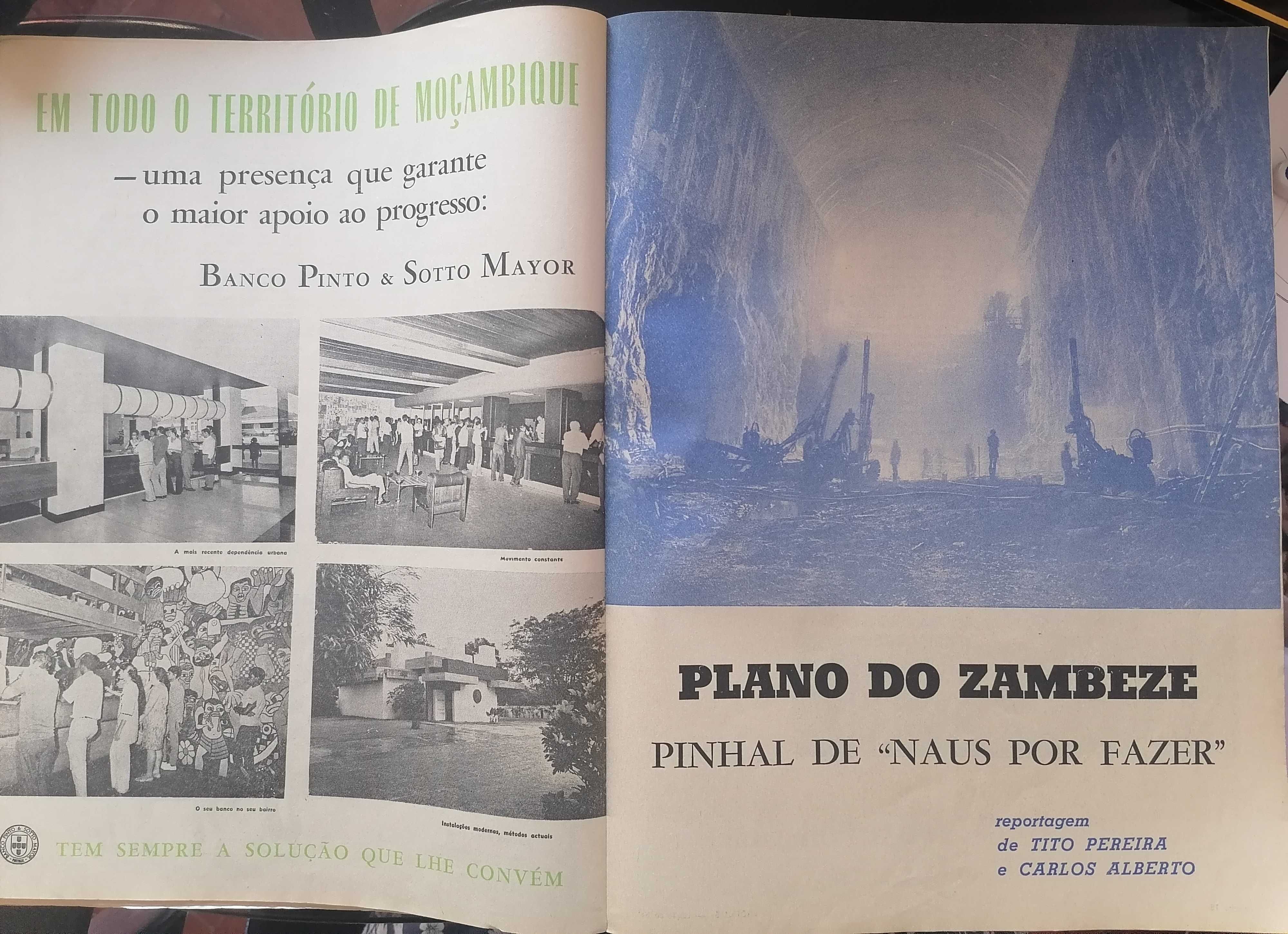 "Notícias - Natal 1972", Almanaque Moçambique - raridade livro/revista