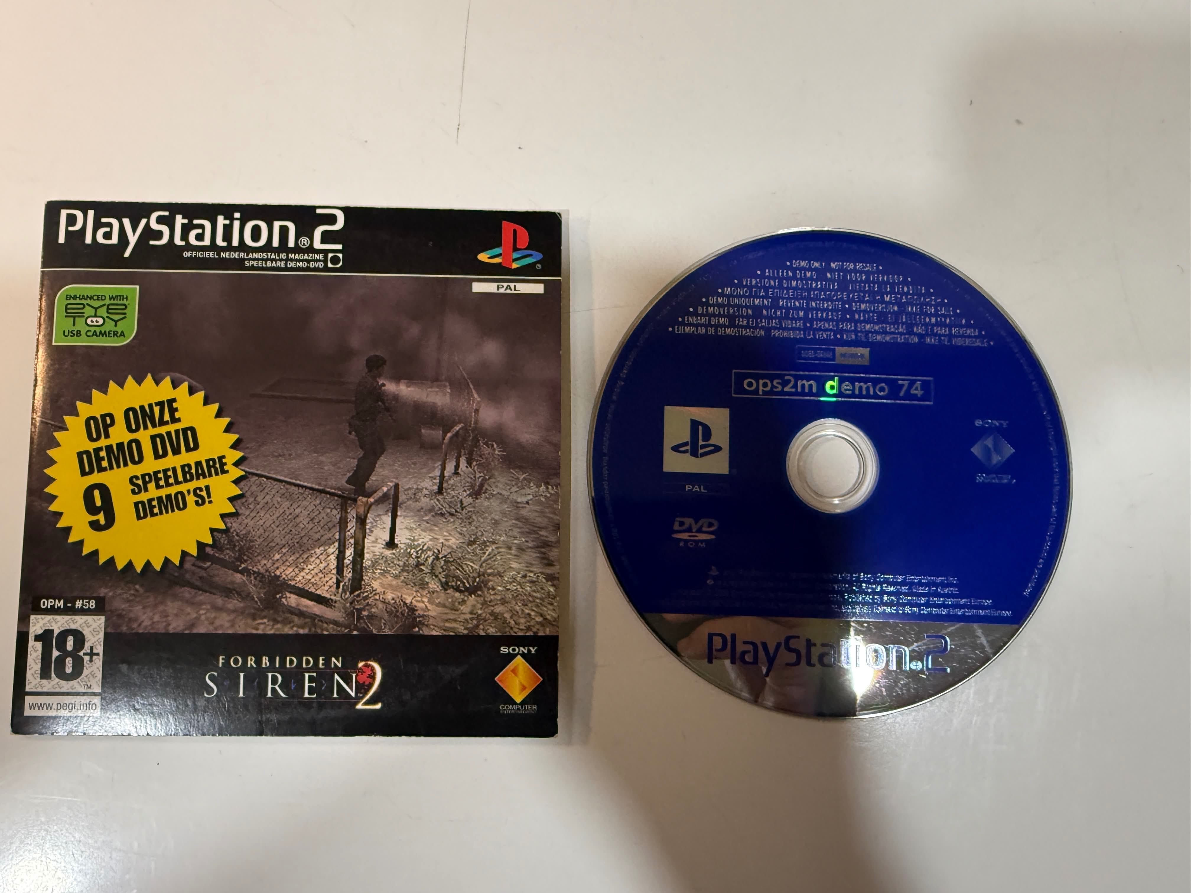 PS2 - DEMO 74 - Forbidden Siren 2, Ghost Hunter, Project Zero (etc)