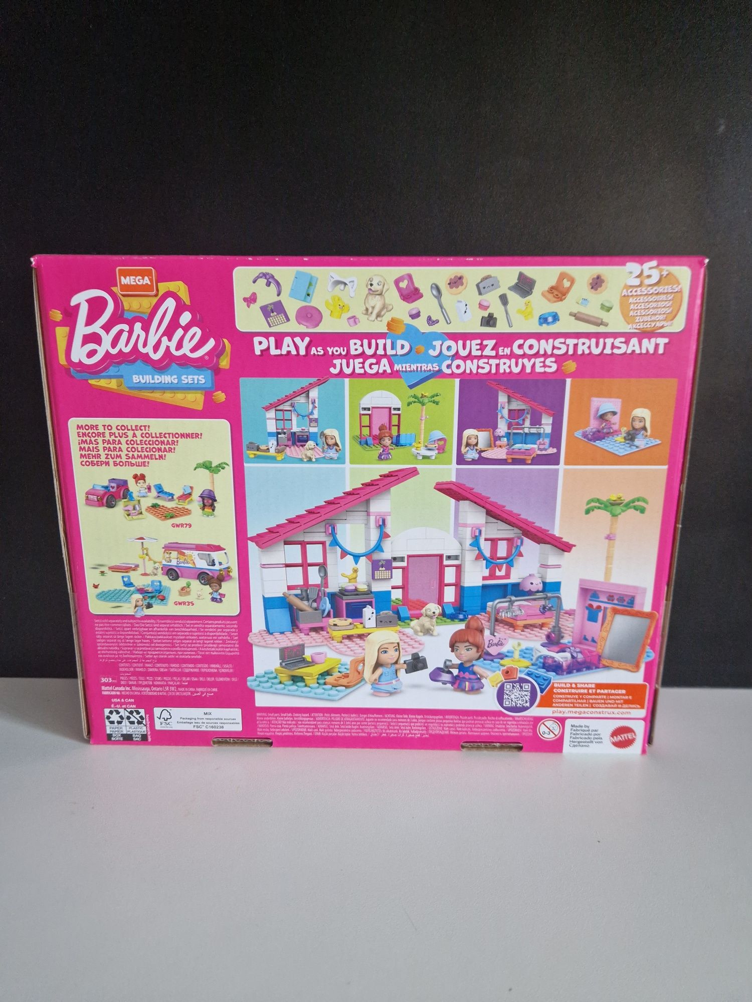 Klocki Barbie Letni domek w Malibu