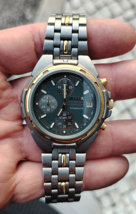 Relógio em Titanium como novo (Aceito Troca) Leia a descrição