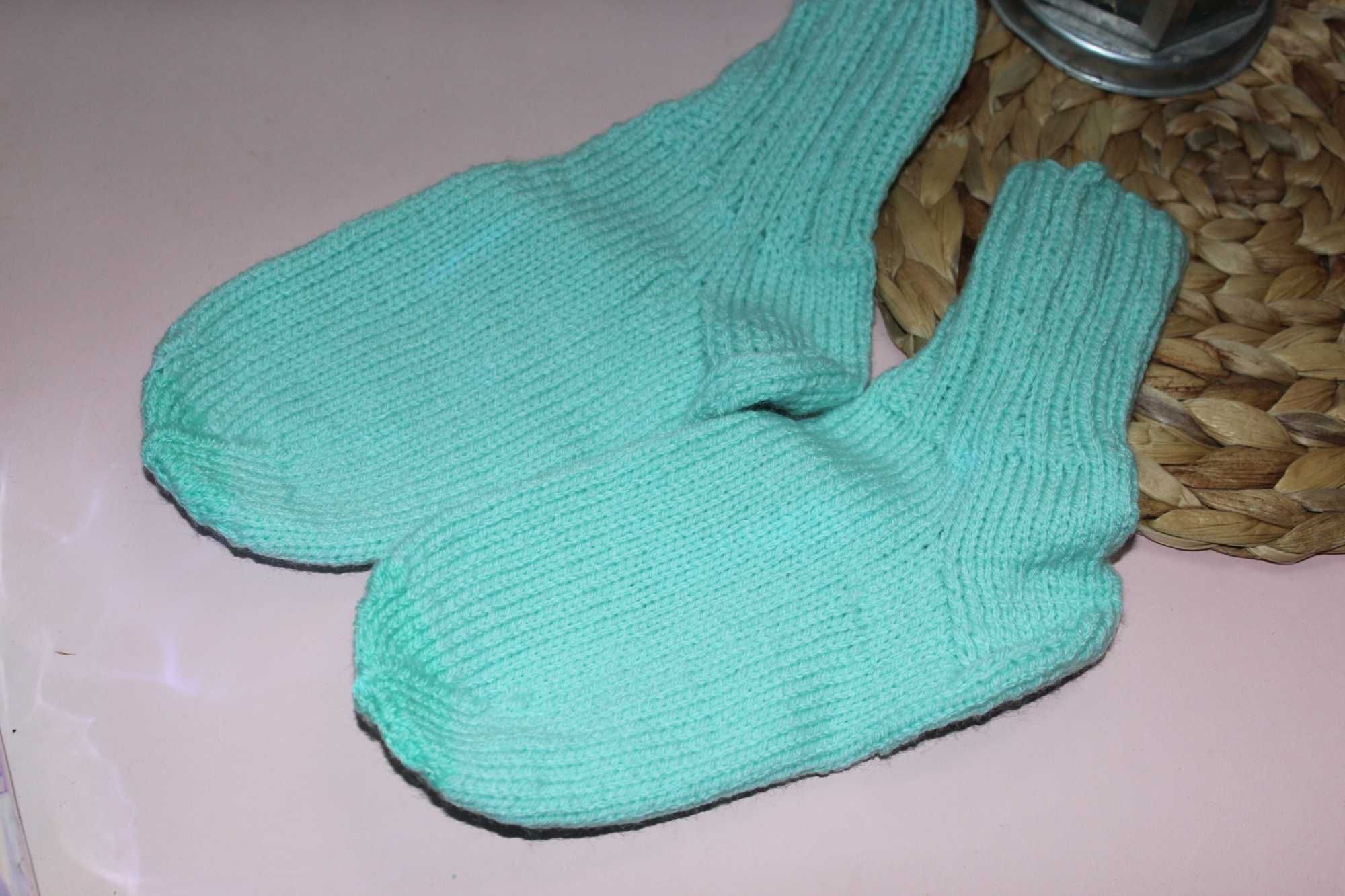 Шкарпетки в'язані підліткові 33-35 розмір